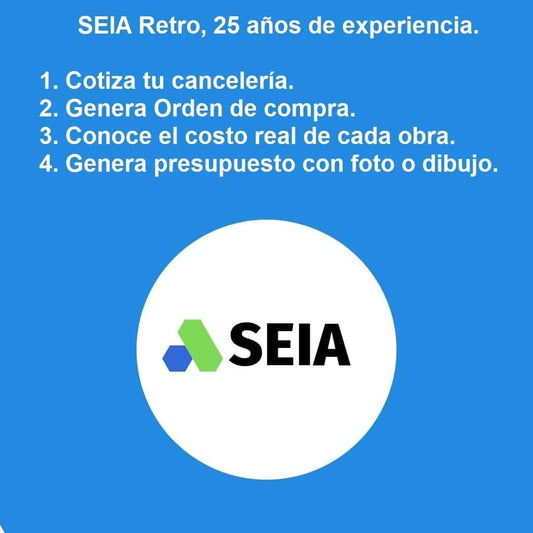 SEIA Retro para PC, renta semestral.